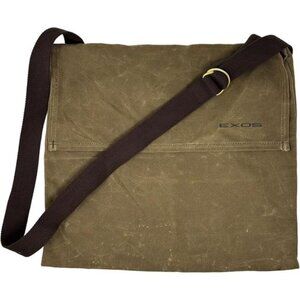 Waxed Canvas Haversack Shoulder Bag Durable Bushcraft Foraging Gardening Bag